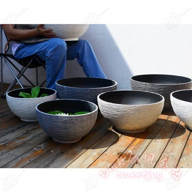 睡蓮鉢 大型 プラスチック鉢 スイレンバチ 蓮 鉢植え KNK(株） 水耕