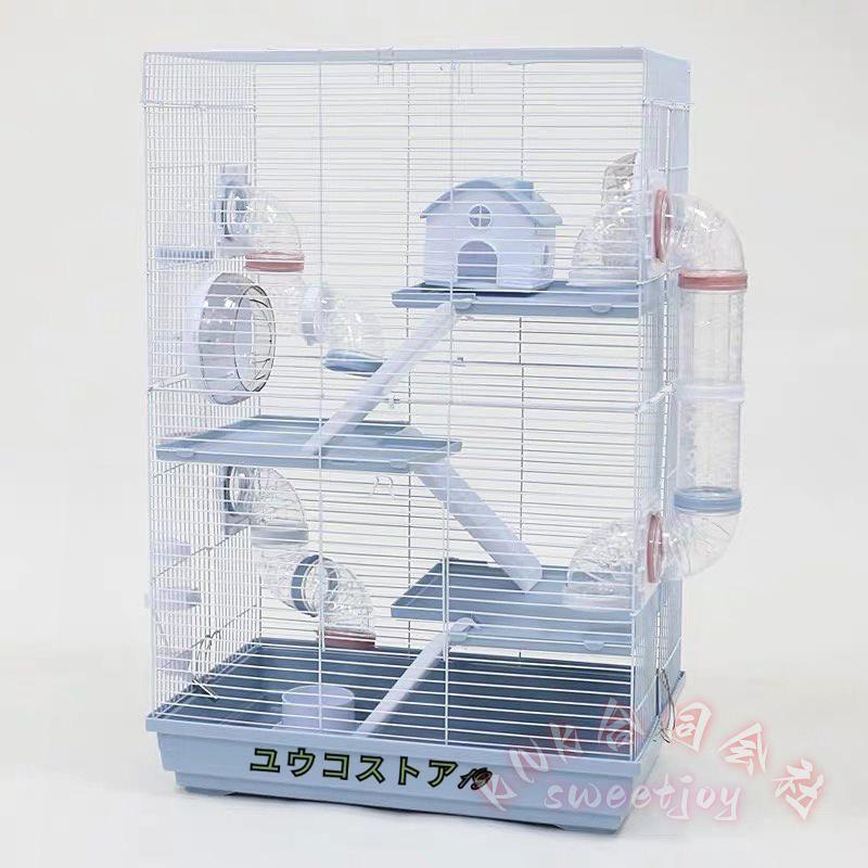 小動物大型ケージ 通気良好 組立式 お掃除しやすい KNK(株） デグー
