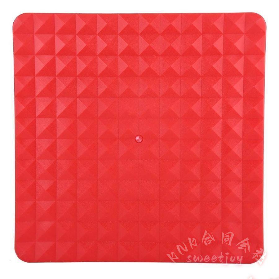 ジャッキベース リフティング ABS オフロードベース 表面パッド 赤色 KNK(株) ジャッキ沈み込み軽減 安定サポート ぬかるみ 砂地 雪道 タイヤ交換の画像