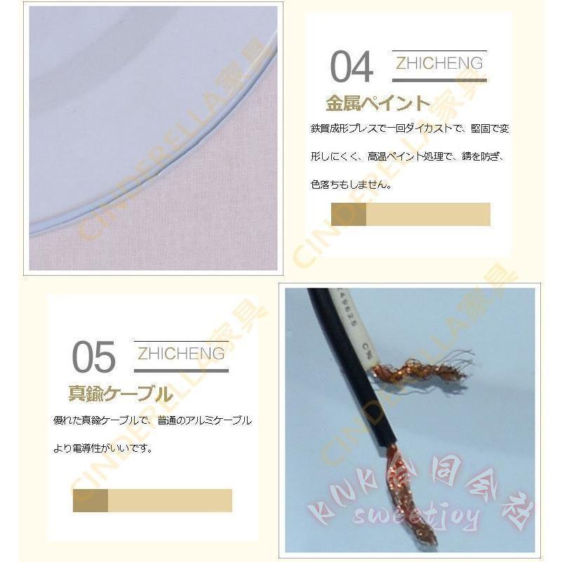 シーリングライト LED 北欧 レトロ ステンドグラス風 KNK(株) 手作りガラス ローズ 円形 工事不要 引掛シーリング ダイニング キッチン 天井照明_12