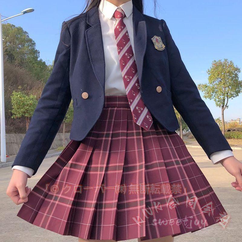 入学式卒業式スーツ女の子高校生中学生レディースフォーマルKNKブラウスコートジャケットスカートセット卒服発表会SMLXL上品きれいめコーデ | ブランド登録なし