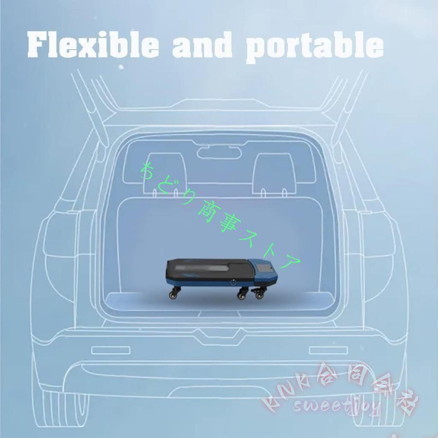 折りたたみキャリーカート 6輪ドリー KNK(株） 耐荷重150kg 手押し車 トロリー ヘビーデューティ 荷物運び 引っ越し アウトドア 倉庫 便利の画像