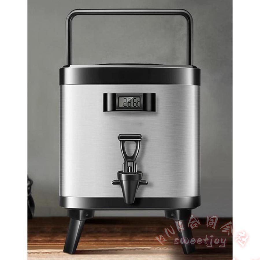 ステンレスウォータージャグ 304 保温保冷ポット 6L/8L/10L KNK(株) ウォーターサーバー 飲料サーバー 方形 アウトドア用 ウォータータンク キャンプの画像
