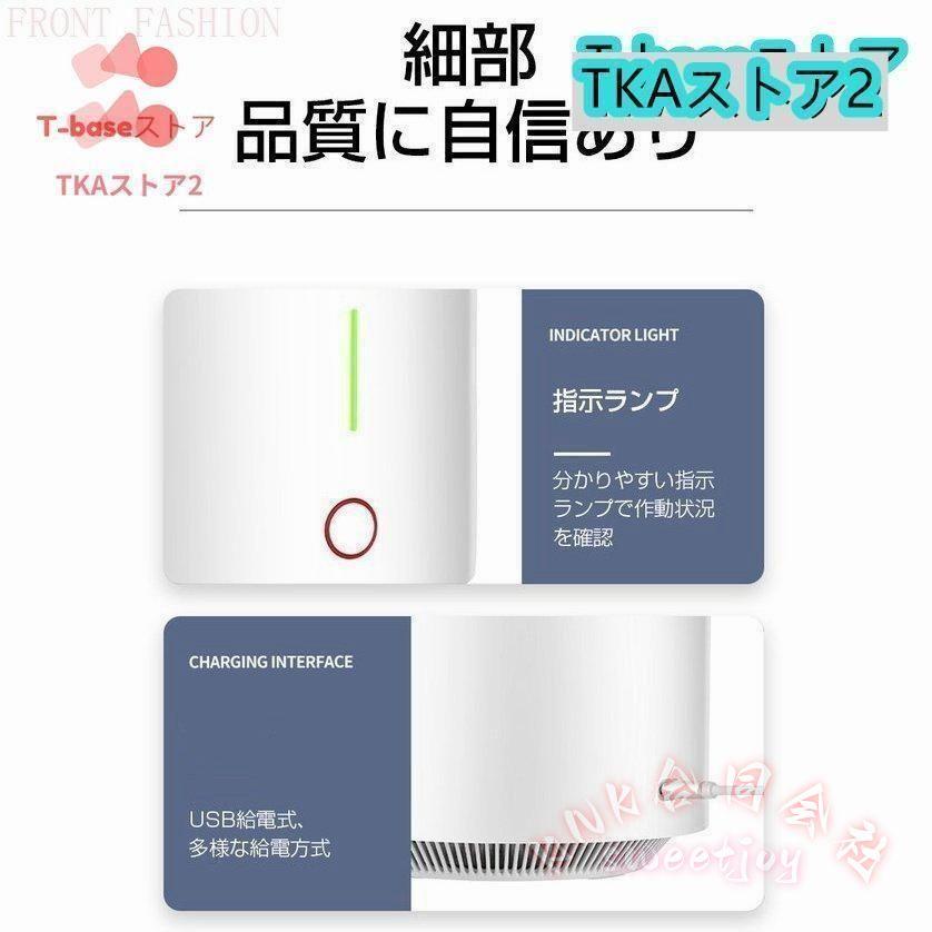 コンパクト空気清浄機フィルター交換不要15畳対応KNK（株）静音卓上3段