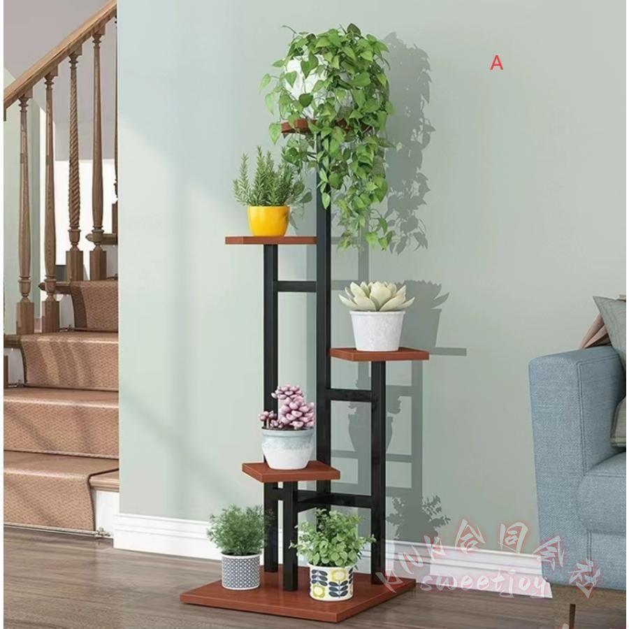 フラワースタンド 回転階段 フラワーラック KNK(株) 鉢植え 花台 植物棚 盆栽棚 屋外 室内 省スペース 収納 玄関先にもの画像