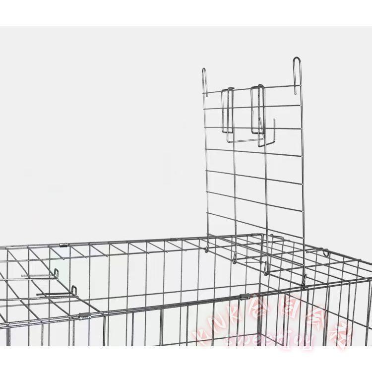 折りたたみ鶏小屋 特大飼育ケージ KNK(株） 自動エッグロール式 トレー・水槽・フードボウル付き 多サイズ対応 家禽用チキンケージ 大世帯向け 省スペース収納_8