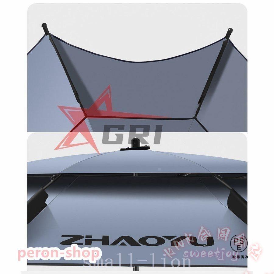釣り用傘 フィッシングパラソル 360度回転 角度調節 KNK(株） 収納袋付き UVカット 防風 日よけ 遮光断熱 アウトドア 公園 旅行 ビーチ 釣り キャンプに便利の画像