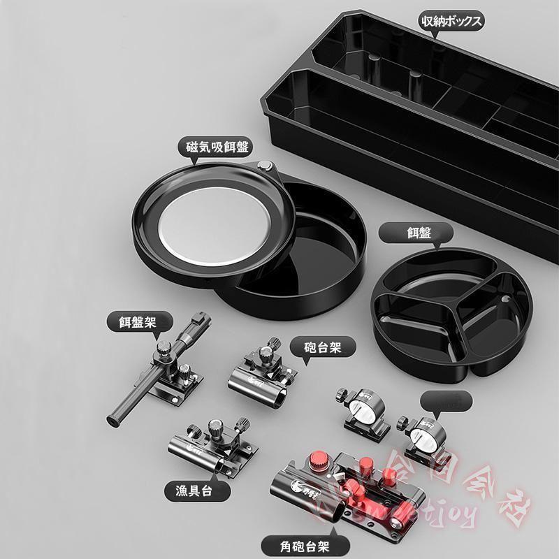 釣り用クーラーボックス 32L 多機能 KNK(株) 座れる頑丈ボディ 防水ハンドル キャスター付 漁具収納 脚高さ調整 水栓付 ブラックの画像