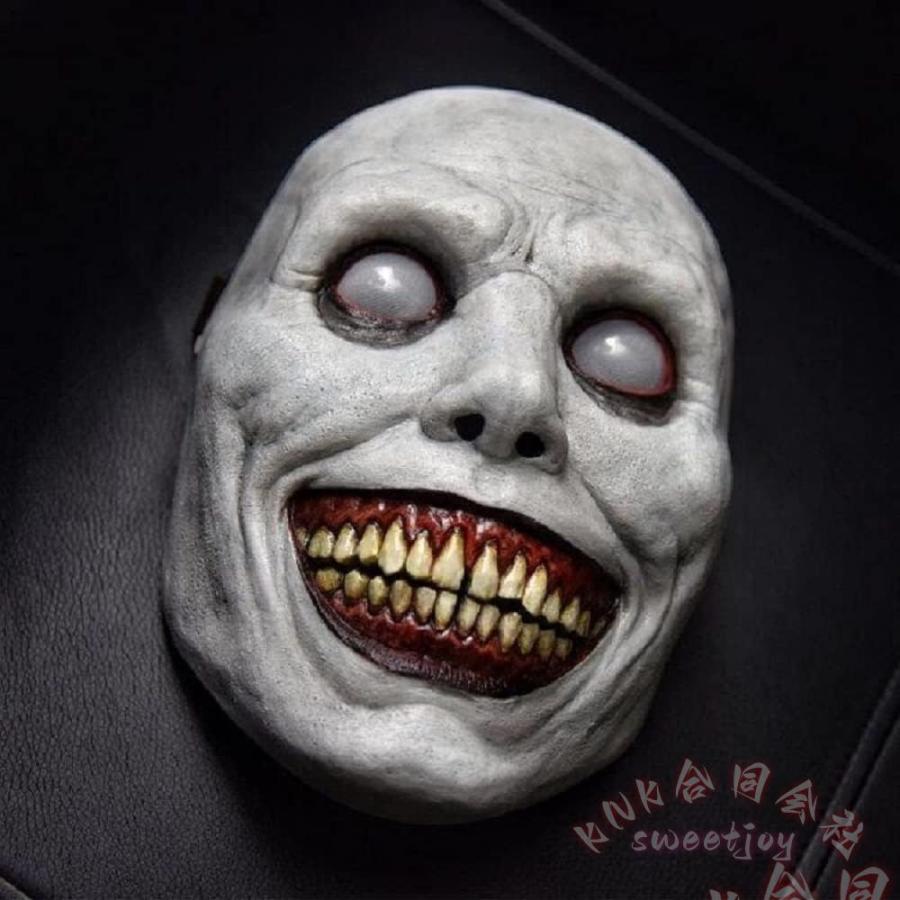 ハロウィンマスク 超リアル 仮面 悪魔 笑う顔 KNK(株) コスプレ 顔