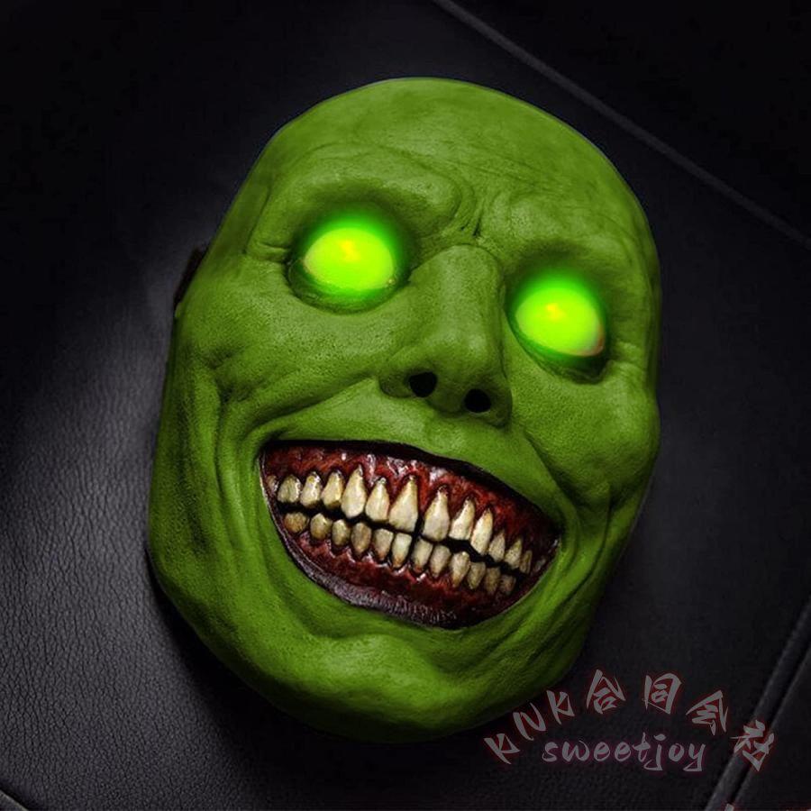 ハロウィンマスク 超リアル 仮面 悪魔 笑う顔 KNK(株) コスプレ 顔