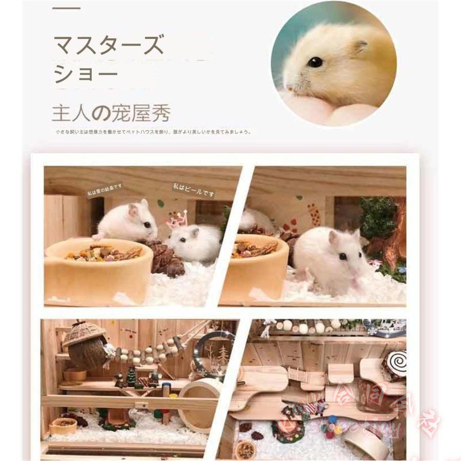 小動物ハウス ステップタワー付き 天然木 KNK(株) 組み立て 木製