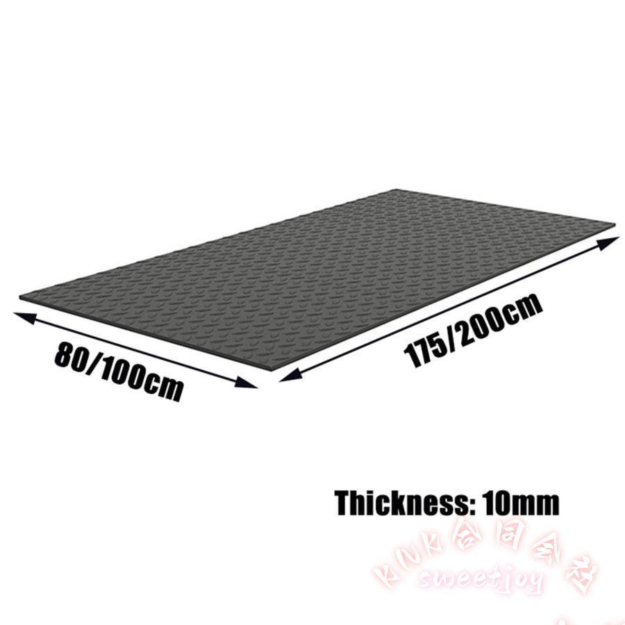 防音マット ランニングマシンマット 厚さ10mm KNK(株) 遮音 振動吸収 フロア保護 高密度EVA 175×80cm 200×100cm エアロバイク ウォーキングマシン対応_2
