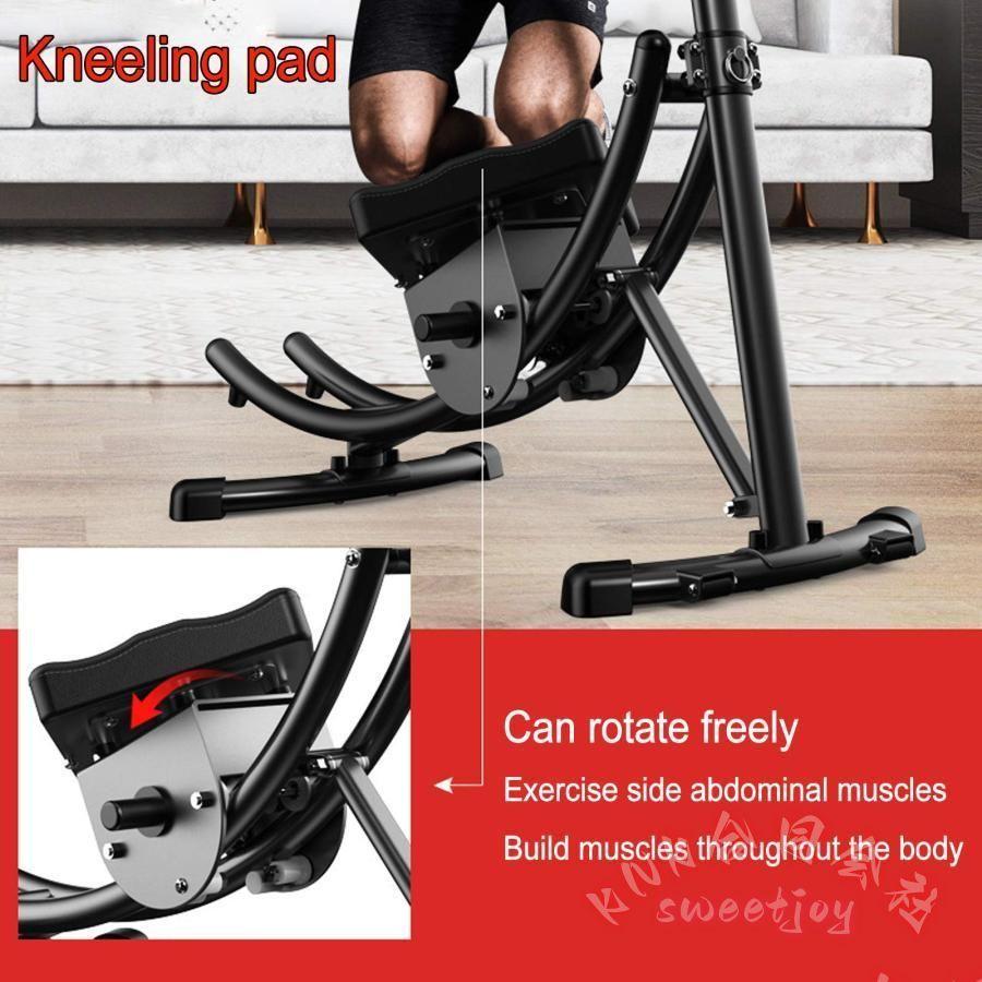 アブクラッシャー 腹筋マシーン 筋トレ ダイエット器具 KNK(株) 腹部トレーニング ローラー グライダー フィットネス機器 ウエストマシンの画像