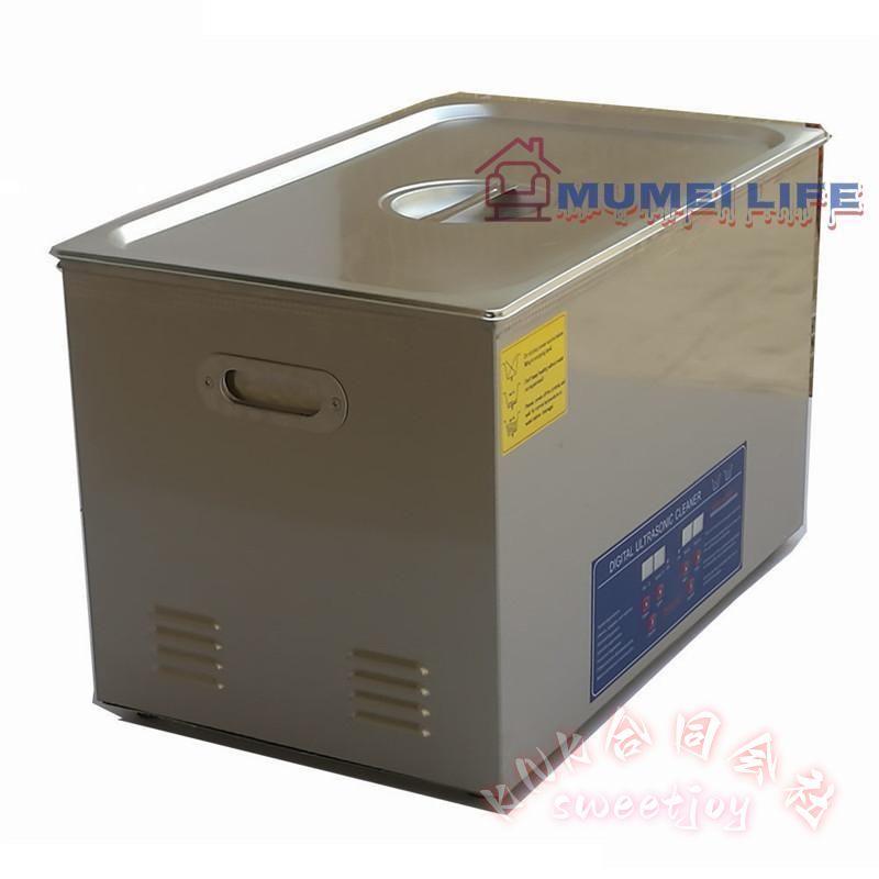 超音波洗浄器 30L デジタル 業務用クリーナー KNK(株) ヒーター/タイマー付き 排水ホースセット 大容量 ステンレス槽 部品 工具 眼鏡 アクセ洗浄に