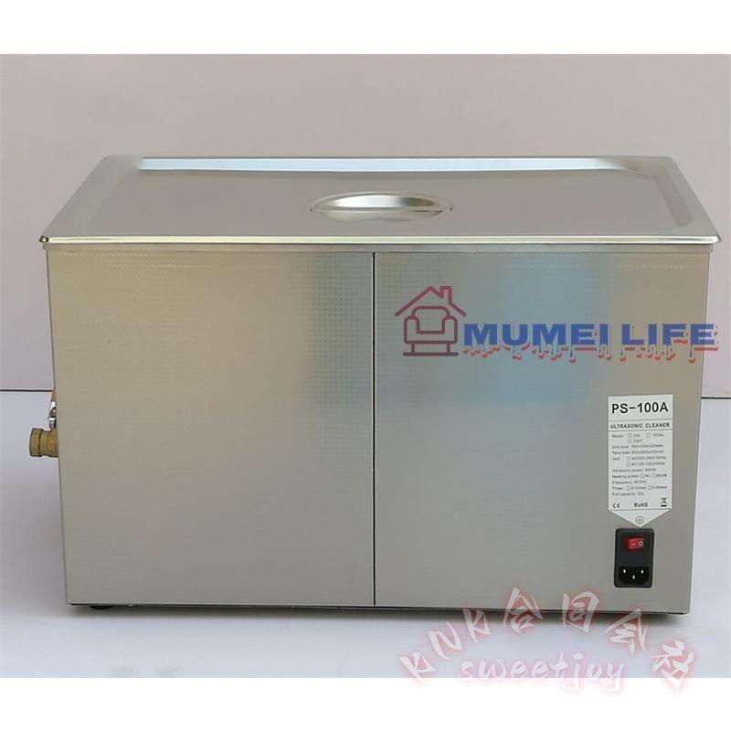 超音波洗浄器 30L デジタル 業務用クリーナー KNK(株) ヒーター/タイマー付き 排水ホースセット 大容量 ステンレス槽 部品 工具 眼鏡 アクセ洗浄に