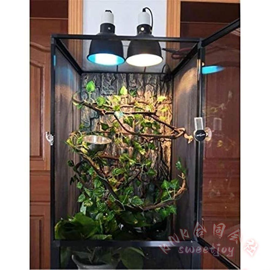 爬虫類 飼育ケージ 45x45x80/50x50x100 KNK(株) 通気性 給餌ボックス 脱出防止 飼育セット 小動物ハウス 観察しやすい 安心設計_4