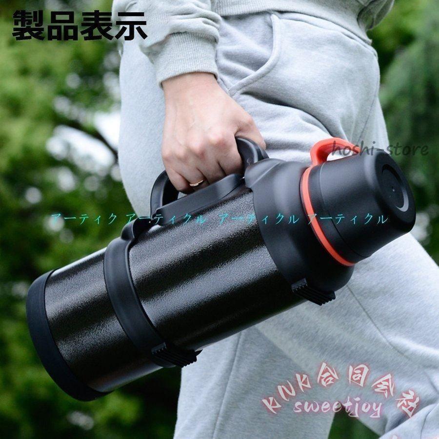 水筒 スポーツジャグ ステンレス 3L 4L 大容量 保冷保温 KNK(株） 直飲み 部活 アウトドア 運動 おしゃれ ボトル 丈夫 持ちやすい 熱中症対策にの画像