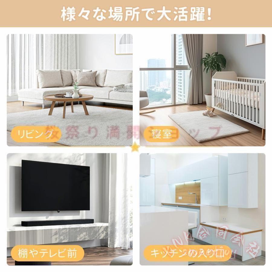 ベビーサークル折りたたみ置くだけベビーゲートドア付きKNKキッズパーテーションベビーフェンス6か月~3歳子供用プレイルームサークルパテーション安全対策の画像