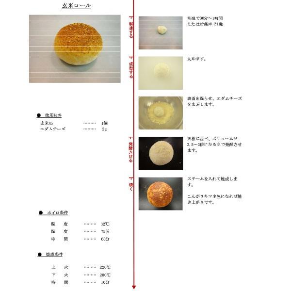 (お取り寄せ商品) イズム 冷凍パン生地 玄米ロール 45g×100入 (冷凍)