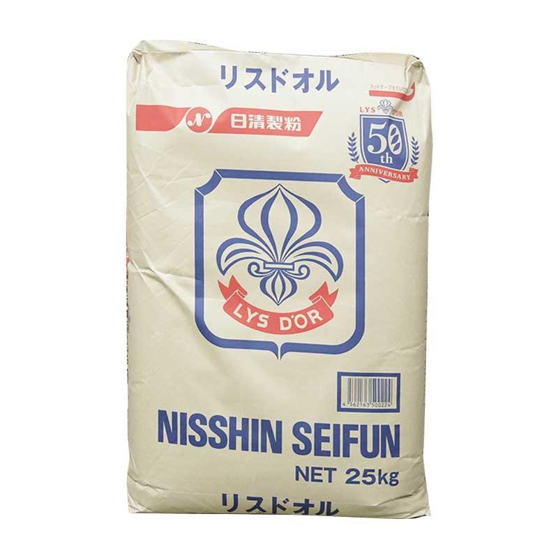 日清製粉 フランスパン専用粉 準強力粉 リスドォル 25kg(常温) : 業務