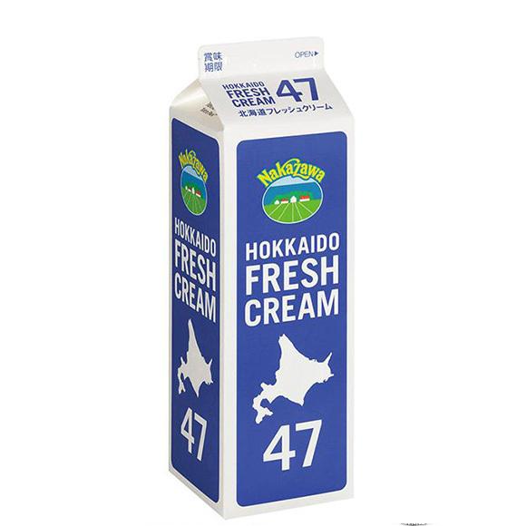 【SALE／77%OFF】 お取り寄せ商品 中沢 北海道フレッシュクリーム 魅力の 47％ 冷蔵 1000ml 1L