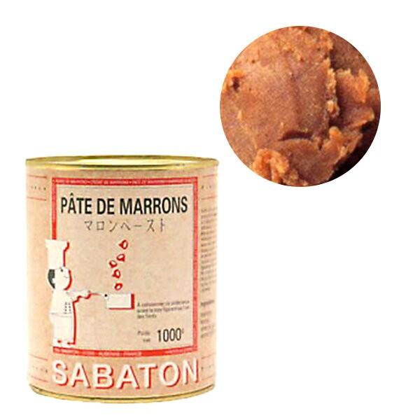 SABATON (サバトン) マロンペースト 1kg(常温) : 業務用製菓材料