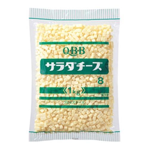 QBB サラダチーズ ダイスカット 8mm角 1kg(冷蔵) : 業務用製菓 QBB サラダチーズ ダイスカット 8mm角 1kg(冷蔵) : 業務用製菓