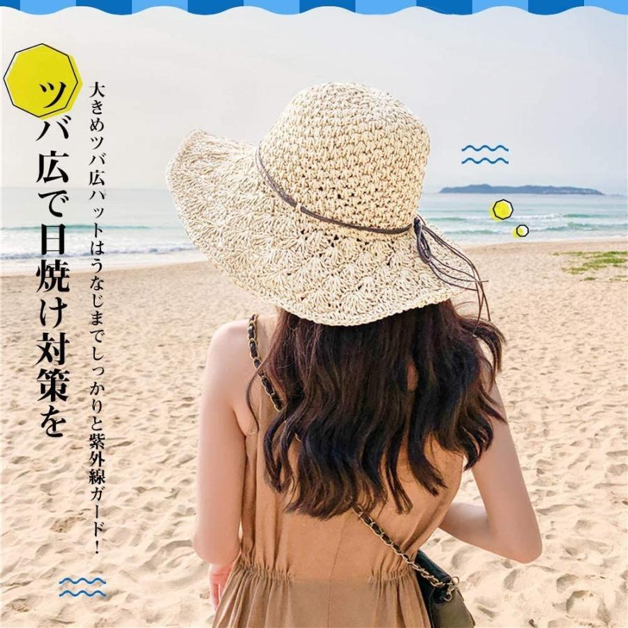 海外 帽子 レディース 麦わら帽子 ハット ストローハット 日焼け Uvカット 日除け帽子 小顔効果 つば広 春夏 大きいサイズ Originaljustturkey Com
