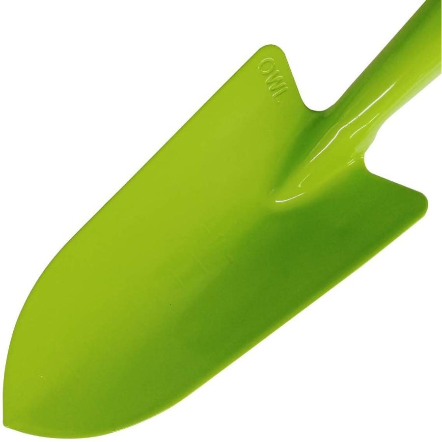 手数料安い 農具 Owl オウル カラー共柄移植ゴテ グリーン 500 Gr Www Threeriversofs Com