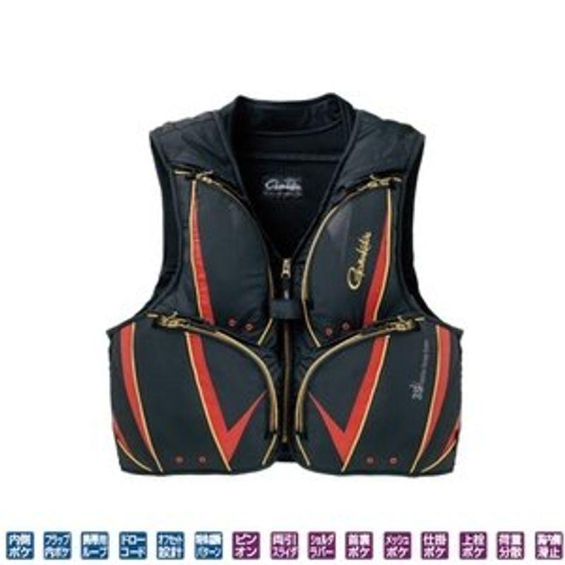 日本正規輸入品 がまかつ(Gamakatsu) ベスト ショートハーフメッシュ