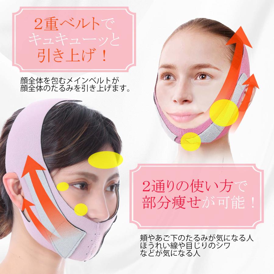 KJ フェイス ベルト マッサージ リフトアップ 美顔器 エステ 引き締め