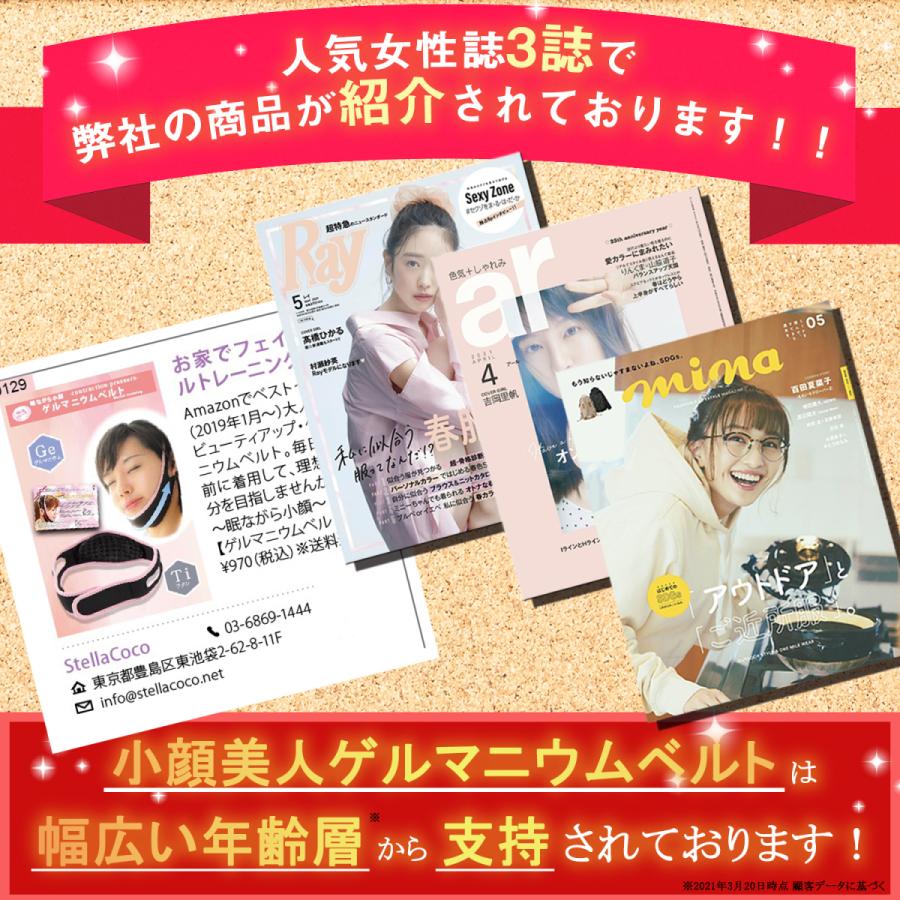 眠りながら小顔 ゲルマニウム 男女兼用ベルト 小顔 小顔マスク 小顔矯正 小顔矯正マスク Nh0001 Sweet Mimi Store 通販 Yahoo ショッピング