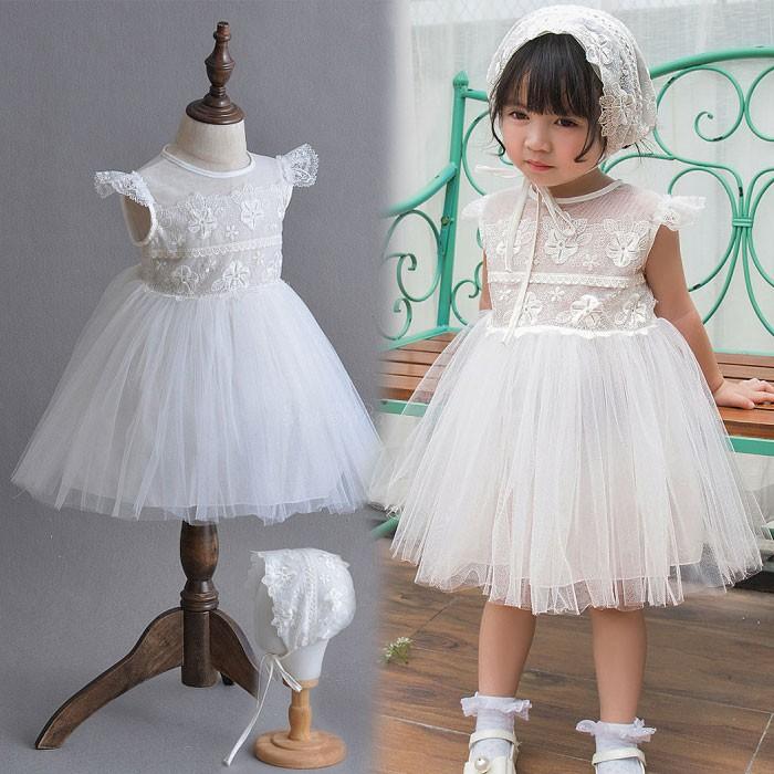 ベビードレス 結婚式 60 70 80 90 セレモニードレス 新生児 お宮参り ベビー パーティー フォーマル 女の子 出産祝い 七五三 白 赤ちゃんドレス60 70 80 90 Fl Dress91 Freshlifestore 通販 Yahoo ショッピング