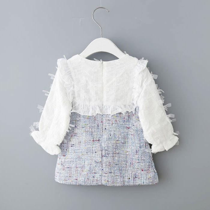 2019秋供服 ワンピース 子供ドレス 女の子 超人気 子供服 秋着 長袖 ワ