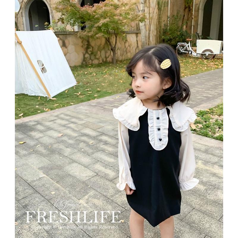 春子供服 ワンピース 子供ドレス 女の子 超人気 子供服 膝丈 Dress 韓国子供服 ジュニア おしゃれ 可愛い 新品 ホワイト ブラック Fl6 ress 2 Freshlifestore 通販 Yahoo ショッピング