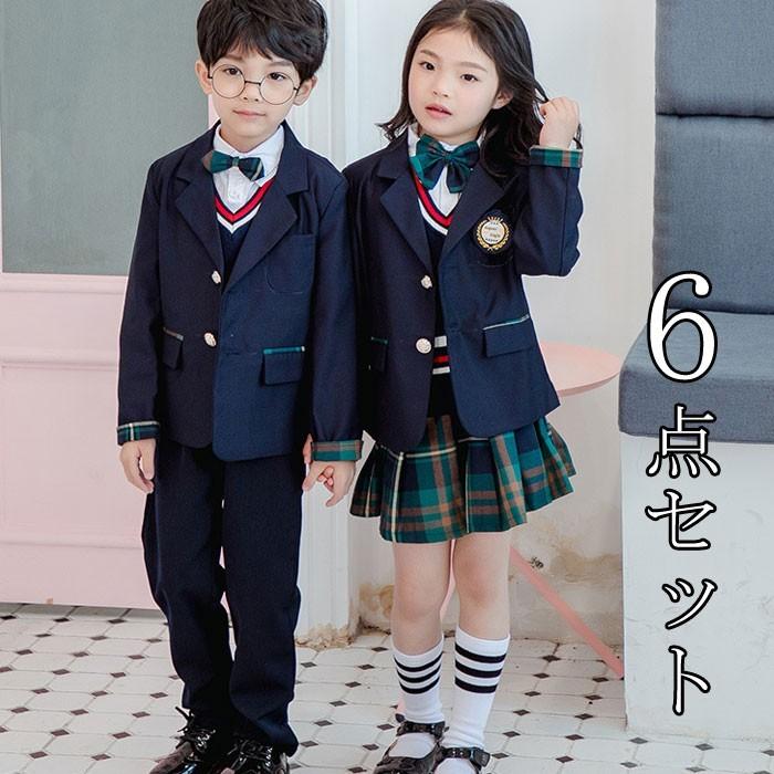 韓国子供服 卒業式 秋冬 入学式 子供 スーツ フォーマル 女 制服 キッズスーツ 男の子 学生服 スカート 入園式 卒園式 子供服 6点セット 110 160cm Fl6 Suit55 Freshlifestore 通販 Yahoo ショッピング