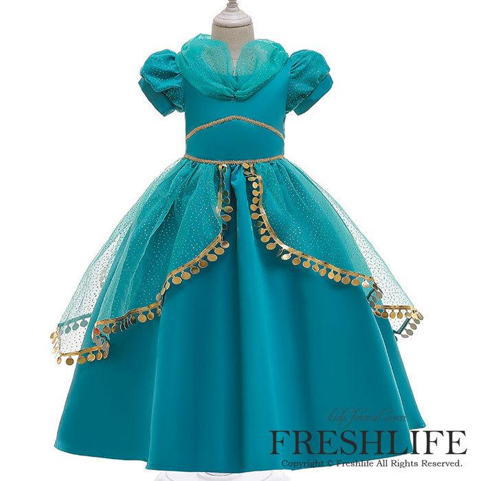 プリンセスドレス 女の子 キラキラ 子供 ベビー ドレス ハロウィン コスチューム コスプレ 仮装 発表会 コスチューム 仮装 お姫様 クリスマス Fl6 Wsj14 Freshlifestore 通販 Yahoo ショッピング