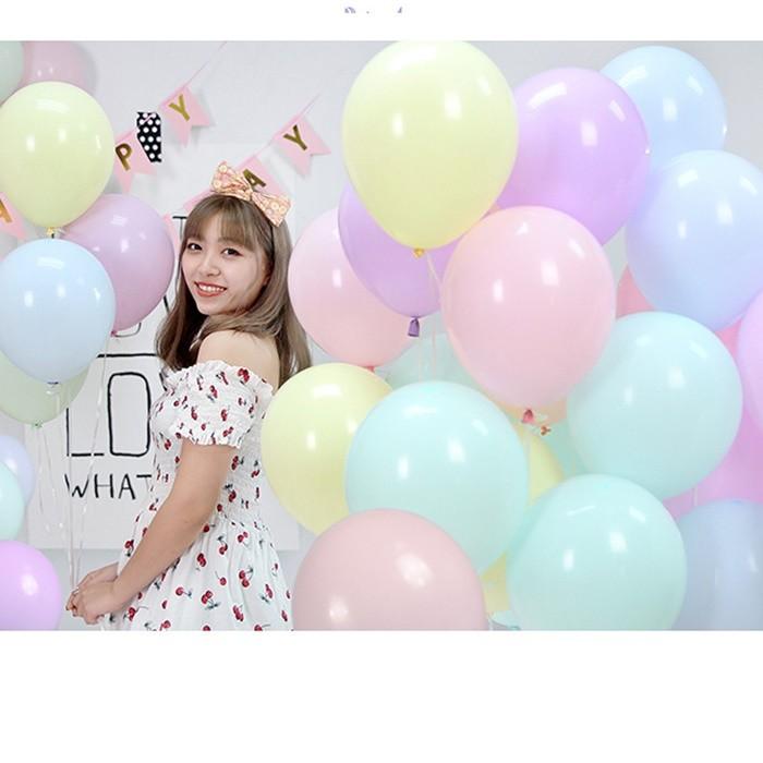マカロン 風船 50個 ラクラクポンプ付 風船リボン付 誕生日 バルーン 結婚式 ウェディング 二次会 パーティー イベント 飾り付け 1歳 浮く おしゃれ Sw 170lbcs バースデーバルーン Sweet Party 通販 Yahoo ショッピング