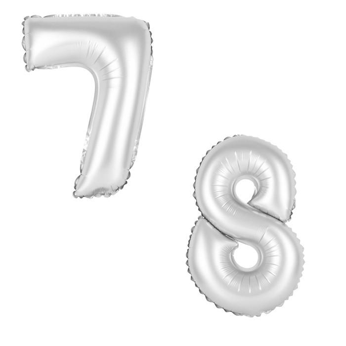 風船 数字 バルーン 大きい 誕生日 数字バルーン 風船 飾り付け パーティー イベント ヘリウムガス バルーン 1歳 約70cm 32インチ シルバー 銀 Sw 27num32sl バースデーバルーン Sweet Party 通販 Yahoo ショッピング