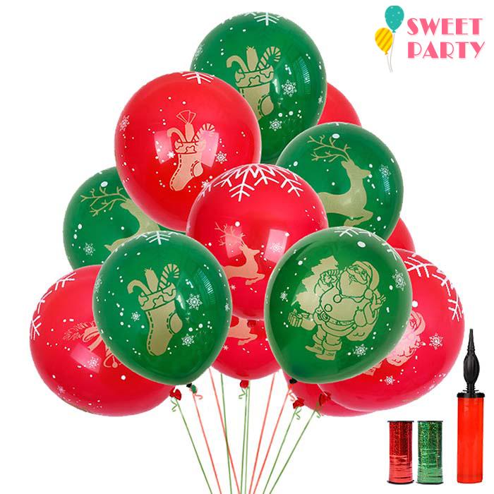 クリスマス柄 風船 2色 50個セット 飾り付け バルーン おしゃれ 装飾 メリークリスマス ゴム風船 ガーランド 飾り付け セット クリスマス Sw 400crsl バースデーバルーン Sweet Party 通販 Yahoo ショッピング
