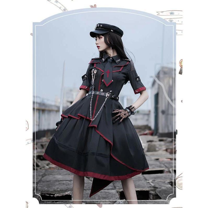 Lolita系 ロリータ 軍服 ワンピース ゴスロリ セーラー服 ロリ 制服 学生服 萌え萌え 少女ウェア レディース 二次元ドレス 学園祭 文化祭 イベント 可愛い ロリータ 学園祭 文化祭 Lolita系 軍服 ワンピース ゴスロリ セーラー服 ロリ 制服 学生服 萌え萌え 少女ウェア レディース 二次元ドレス イベント 可愛い