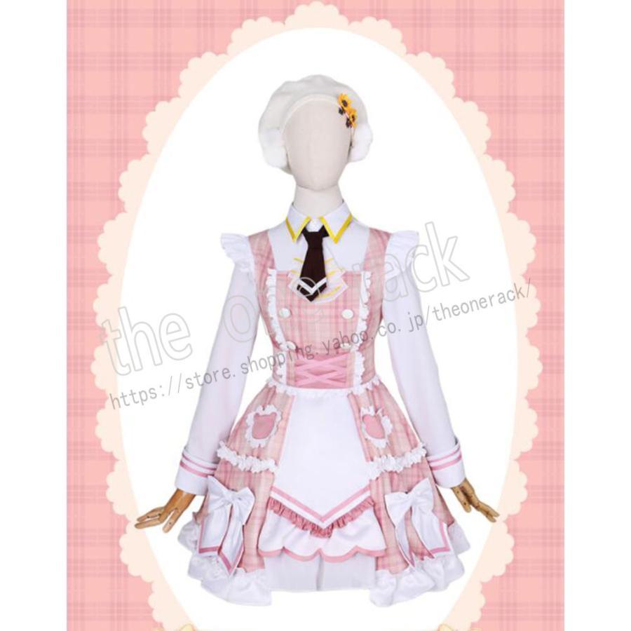 バーチャルライバー VTuber 風 本間ひまわり ほんまひまわり コスプレ衣装 演出服 アニメ VTuber 仮装 YouTuber コスチューム コミケ ハロウィン VTuber