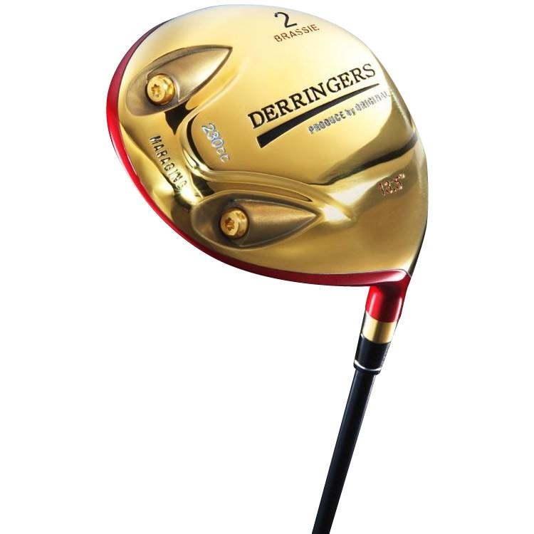 くらしを楽しむアイテム デリンジャー 代引き不可brs 01 パーオンをラクにする新兵器 パワーブラッシー R レギュラー カーボンシャフト 短尺 2番ウッド クラブ メンズ