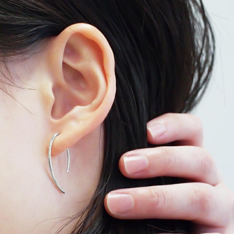 OUCA（オウカ） マーキス フープ ピアス (S) 【EARJE (アージュ