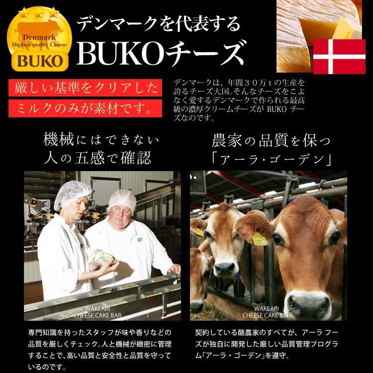 チーズケーキバー　【ベイクド】　500g（冷凍）訳あり　特濃チーズケーキバーベイクドチーズ　　チーズケーキ　BUKOチーズ　冷凍スイーツ |  | 03