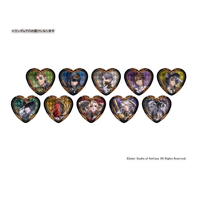 第五人格butlerscafe告白 トレーディングハート缶バッジ スイーツパラダイス 通販 Paypayモール