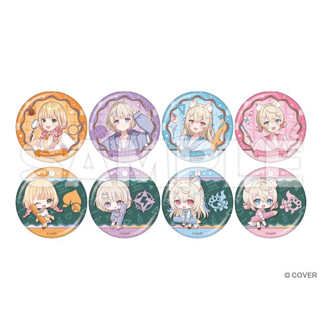 ホロライブ トレーディング缶バッジ 5期生 （等身ver.）コンプリートセット はるいろ、ホロライブアカデミー トレーディング缶バッジ 等身