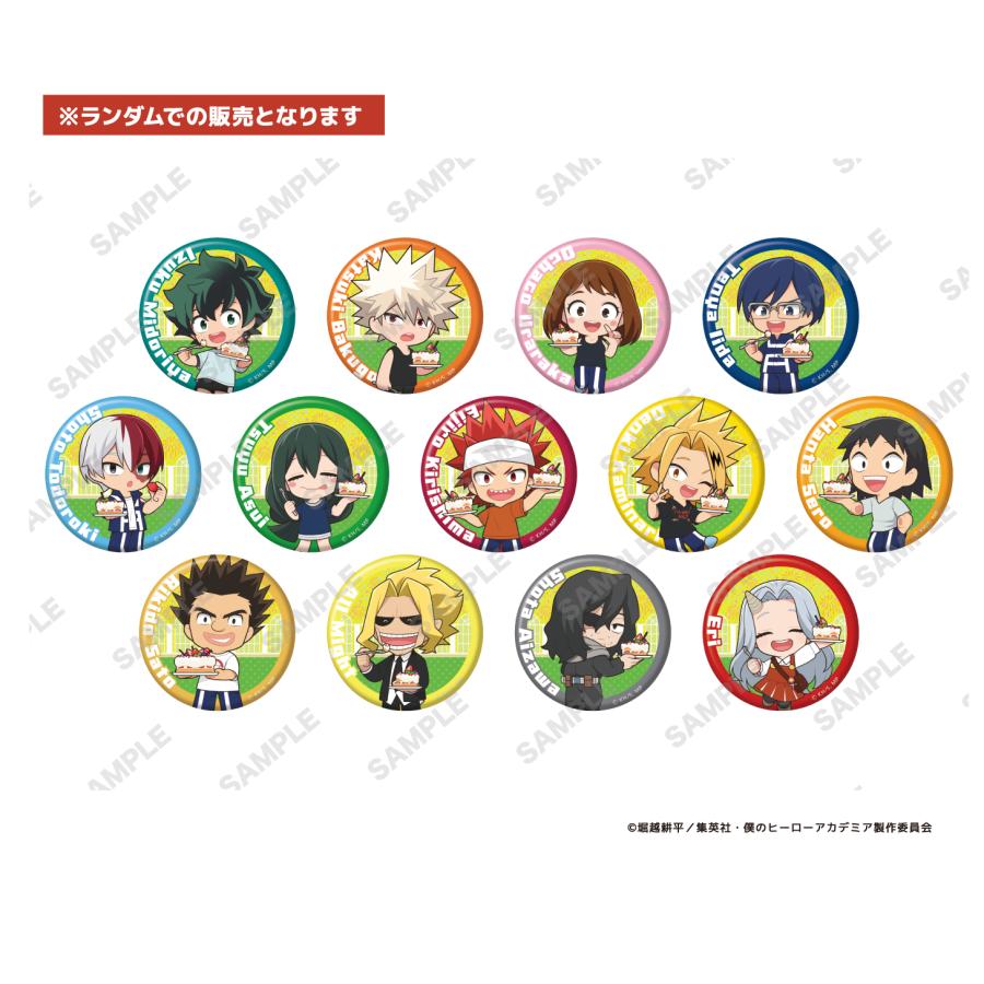 僕のヒーローアカデミアinSWEETSPARADISEコースター&缶バッジセット 僕のヒーローアカデミアinSWEETSPARADISEコースター&缶バッジ