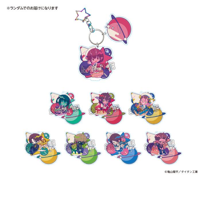銀河特急 ミルキー☆サブウェイCAFE トレーディングアクリルスタンド