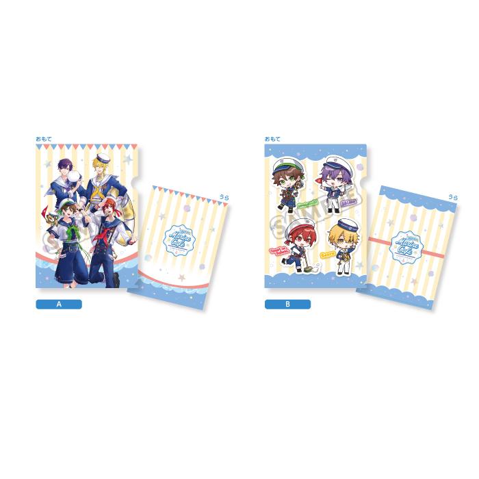 浦島坂田船 Marine Cafe クリアファイル 全2種 : スイーツ